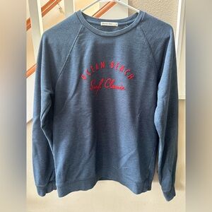 Marine Layer x Lost & Found Louise Crewneck in Small